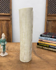 Textured Angled Cylinder Shaped Cream & Ochre Prem Vase, SKU , image 4