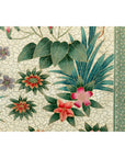 Vintage Four-Panel Polychrome Floral Folding Screen with Scalloped Accents-16. Asian & Chinese Furniture, Art, Antiques, Vintage Home Décor for sale at FEA Home