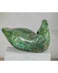Vintage Green Painted Wooden Swan with Carved Curved Neck-13. Asian & Chinese Furniture, Art, Antiques, Vintage Home Décor for sale at FEA Home