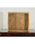 Vintage Handwoven Rattan Rectangular Storage Basket-4. Asian & Chinese Furniture, Art, Antiques, Vintage Home Décor for sale at FEA Home