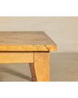 Vintage Mango Wood Coffee Table with Drawer and Tapered Legs-4. Asian & Chinese Furniture, Art, Antiques, Vintage Home Décor for sale at FEA Home