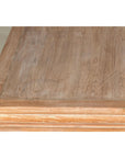 Vintage Square Coffee Table with Chow Legs in Light Wood-13. Asian & Chinese Furniture, Art, Antiques, Vintage Home Décor for sale at FEA Home