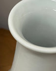 White Glazed Ceramic Vase with Bold Long-Necked Silhouette, SKU , image 10