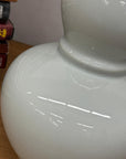 White Glazed Ceramic Vase with Bold Long-Necked Silhouette, SKU , image 6