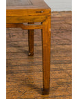 Qing Dynasty Elm Stool or Drinks Table with Horse Hoof Feet and Humpback Apron-8. Asian & Chinese Furniture, Art, Antiques, Vintage Home Décor for sale at FEA Home