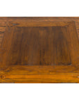 Qing Dynasty Elm Stool or Drinks Table with Horse Hoof Feet and Humpback Apron-9. Asian & Chinese Furniture, Art, Antiques, Vintage Home Décor for sale at FEA Home