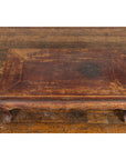 Qing Dynasty Period Low Kang Table with Carved Bats and Cabriole Legs-12. Asian & Chinese Furniture, Art, Antiques, Vintage Home Décor for sale at FEA Home