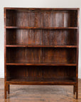 Chinese Qing Dynasty 19th Century Bookcase with Four Shelves and Dark Patina-6. Asian & Chinese Furniture, Art, Antiques, Vintage Home Décor for sale at FEA Home