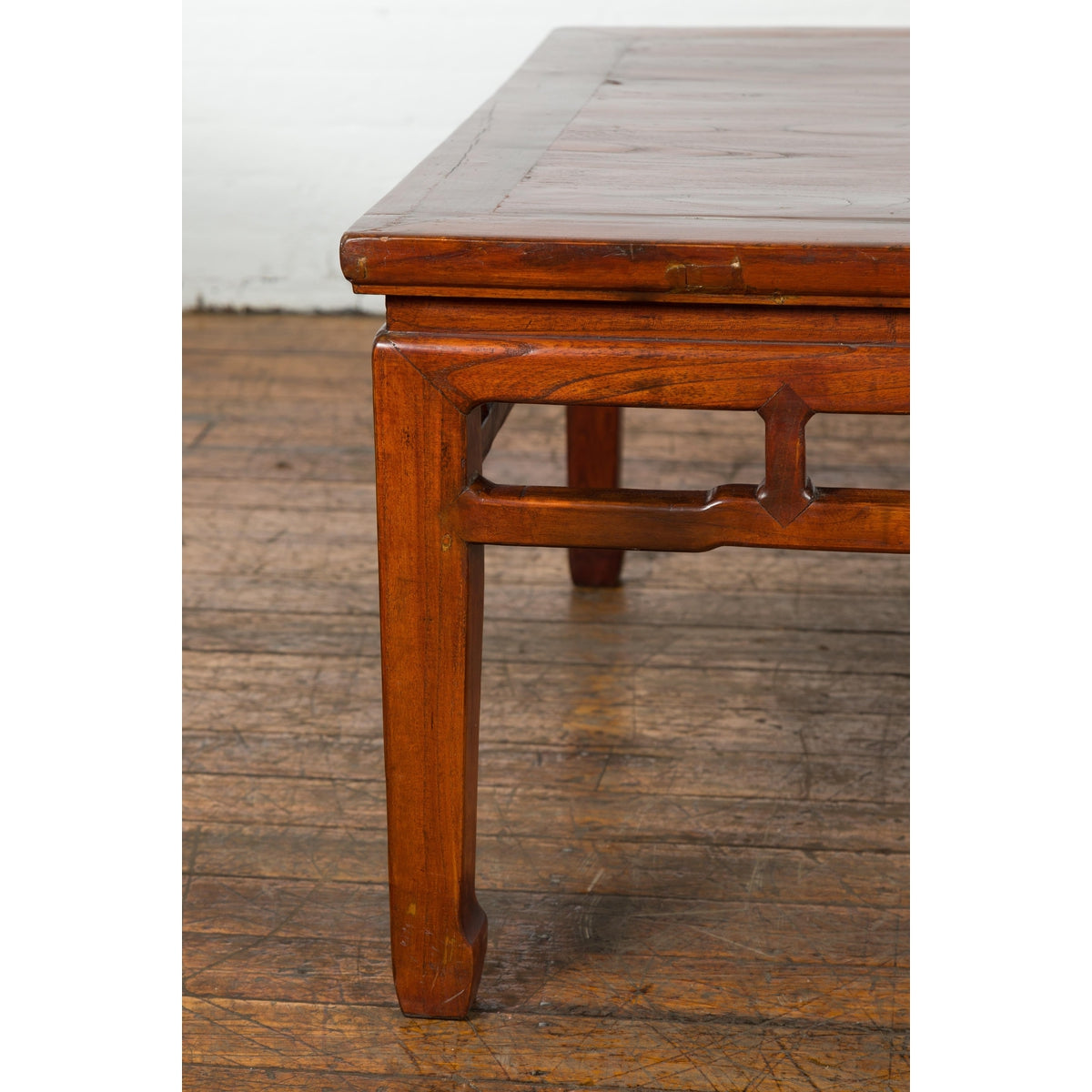 Rich Brown Square Shaped Coffee Table with Spacious Top-10. Asian & Chinese Furniture, Art, Antiques, Vintage Home Décor for sale at FEA Home