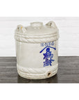 Meiji Period 19th Century Barrel Shaped Sake Jar with Calligraphy-12. Asian & Chinese Furniture, Art, Antiques, Vintage Home Décor for sale at FEA Home
