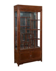 Qing Dynasty Style Retrofitted Vitrine Cabinet with Mirrors and Spot Lights-1. Asian & Chinese Furniture, Art, Antiques, Vintage Home Décor for sale at FEA Home