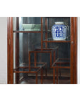 Qing Dynasty Style Retrofitted Vitrine Cabinet with Mirrors and Spot Lights-4. Asian & Chinese Furniture, Art, Antiques, Vintage Home Décor for sale at FEA Home