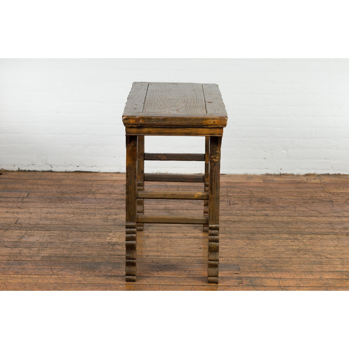 19th Century Antique Console Table with Textured Legs-11. Asian & Chinese Furniture, Art, Antiques, Vintage Home Décor for sale at FEA Home