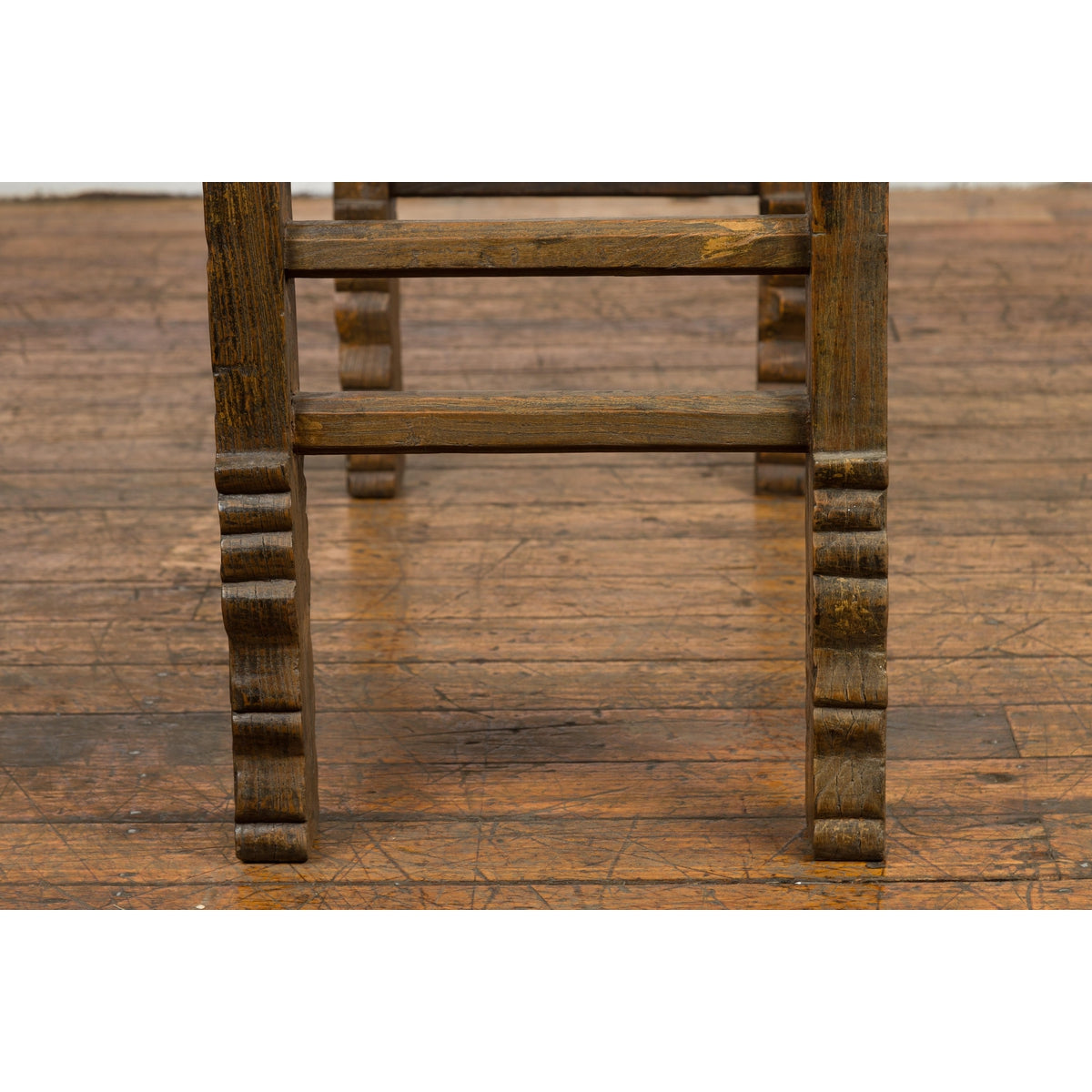 19th Century Antique Console Table with Textured Legs-14. Asian & Chinese Furniture, Art, Antiques, Vintage Home Décor for sale at FEA Home