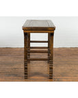 19th Century Antique Console Table with Textured Legs-16. Asian & Chinese Furniture, Art, Antiques, Vintage Home Décor for sale at FEA Home