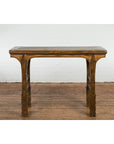 19th Century Antique Console Table with Textured Legs-2. Asian & Chinese Furniture, Art, Antiques, Vintage Home Décor for sale at FEA Home