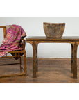 19th Century Antique Console Table with Textured Legs-3. Asian & Chinese Furniture, Art, Antiques, Vintage Home Décor for sale at FEA Home