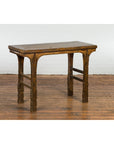 19th Century Antique Console Table with Textured Legs-4. Asian & Chinese Furniture, Art, Antiques, Vintage Home Décor for sale at FEA Home