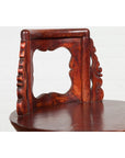 Chinese Late Qing Dynasty Diminutive Chair with Carved Back and Curving Legs-15. Asian & Chinese Furniture, Art, Antiques, Vintage Home Décor for sale at FEA Home