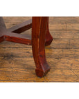 Chinese Late Qing Dynasty Diminutive Chair with Carved Back and Curving Legs-16. Asian & Chinese Furniture, Art, Antiques, Vintage Home Décor for sale at FEA Home