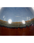 Contemporary Ceramic Vase with Blue & Brown Glaze-8. Asian & Chinese Furniture, Art, Antiques, Vintage Home Décor for sale at FEA Home