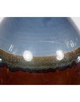 Contemporary Ceramic Vase with Blue & Brown Glaze-9. Asian & Chinese Furniture, Art, Antiques, Vintage Home Décor for sale at FEA Home