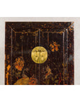 Qing Dynasty Hand-Painted Cabinet with Floral Décor, Doors and Drawers-5. Asian & Chinese Furniture, Art, Antiques, Vintage Home Décor for sale at FEA Home