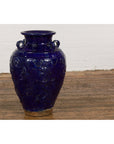 19th Century Qing Dynasty Chinese Cobalt Blue Martaban Jar with Dragon Motif-13. Asian & Chinese Furniture, Art, Antiques, Vintage Home Décor for sale at FEA Home
