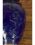 19th Century Qing Dynasty Chinese Cobalt Blue Martaban Jar with Dragon Motif-18. Asian & Chinese Furniture, Art, Antiques, Vintage Home Décor for sale at FEA Home