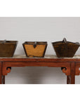 Wooden Chinese Vintage Rice Baskets, Sold Each-13. Asian & Chinese Furniture, Art, Antiques, Vintage Home Décor for sale at FEA Home