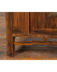 Antique Side Cabinet with Large Butterfly on Doors-10. Asian & Chinese Furniture, Art, Antiques, Vintage Home Décor for sale at FEA Home