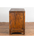Antique Side Cabinet with Large Butterfly on Doors-20. Asian & Chinese Furniture, Art, Antiques, Vintage Home Décor for sale at FEA Home