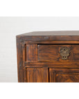 Antique Side Cabinet with Large Butterfly on Doors-7. Asian & Chinese Furniture, Art, Antiques, Vintage Home Décor for sale at FEA Home