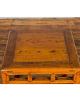 Late Qing Dynasty Period Side Table with Pillar Strut Motifs and Scroll Feet-10. Asian & Chinese Furniture, Art, Antiques, Vintage Home Décor for sale at FEA Home