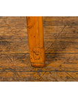 Late Qing Dynasty Period Side Table with Pillar Strut Motifs and Scroll Feet-12. Asian & Chinese Furniture, Art, Antiques, Vintage Home Décor for sale at FEA Home