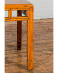 Late Qing Dynasty Period Side Table with Pillar Strut Motifs and Scroll Feet-8. Asian & Chinese Furniture, Art, Antiques, Vintage Home Décor for sale at FEA Home