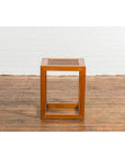 Antique End Table with Rattan Top and Box Design-14. Asian & Chinese Furniture, Art, Antiques, Vintage Home Décor for sale at FEA Home