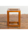 Antique End Table with Rattan Top and Box Design-4. Asian & Chinese Furniture, Art, Antiques, Vintage Home Décor for sale at FEA Home
