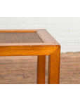 Antique End Table with Rattan Top and Box Design-8. Asian & Chinese Furniture, Art, Antiques, Vintage Home Décor for sale at FEA Home