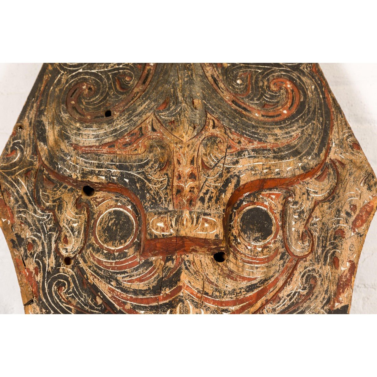 Large Pointed Mythical Singa Singa Tribal Carving-9. Asian & Chinese Furniture, Art, Antiques, Vintage Home Décor for sale at FEA Home
