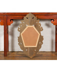 Vintage Thai Wooden Mirror with Carved Bird, Foliage and Flower Motifs-14. Asian & Chinese Furniture, Art, Antiques, Vintage Home Décor for sale at FEA Home