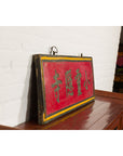 Chinese Late Qing Dynasty Red Lacquered Shop Sign with Carved Calligraphy-13. Asian & Chinese Furniture, Art, Antiques, Vintage Home Décor for sale at FEA Home
