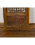 Qing Dynasty 19th Century Fretwork Screen with Carved Scrolling Motifs-11. Asian & Chinese Furniture, Art, Antiques, Vintage Home Décor for sale at FEA Home