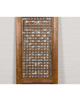 Qing Dynasty 19th Century Fretwork Screen with Carved Scrolling Motifs-5. Asian & Chinese Furniture, Art, Antiques, Vintage Home Décor for sale at FEA Home