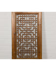 Qing Dynasty 19th Century Fretwork Screen with Carved Scrolling Motifs-9. Asian & Chinese Furniture, Art, Antiques, Vintage Home Décor for sale at FEA Home