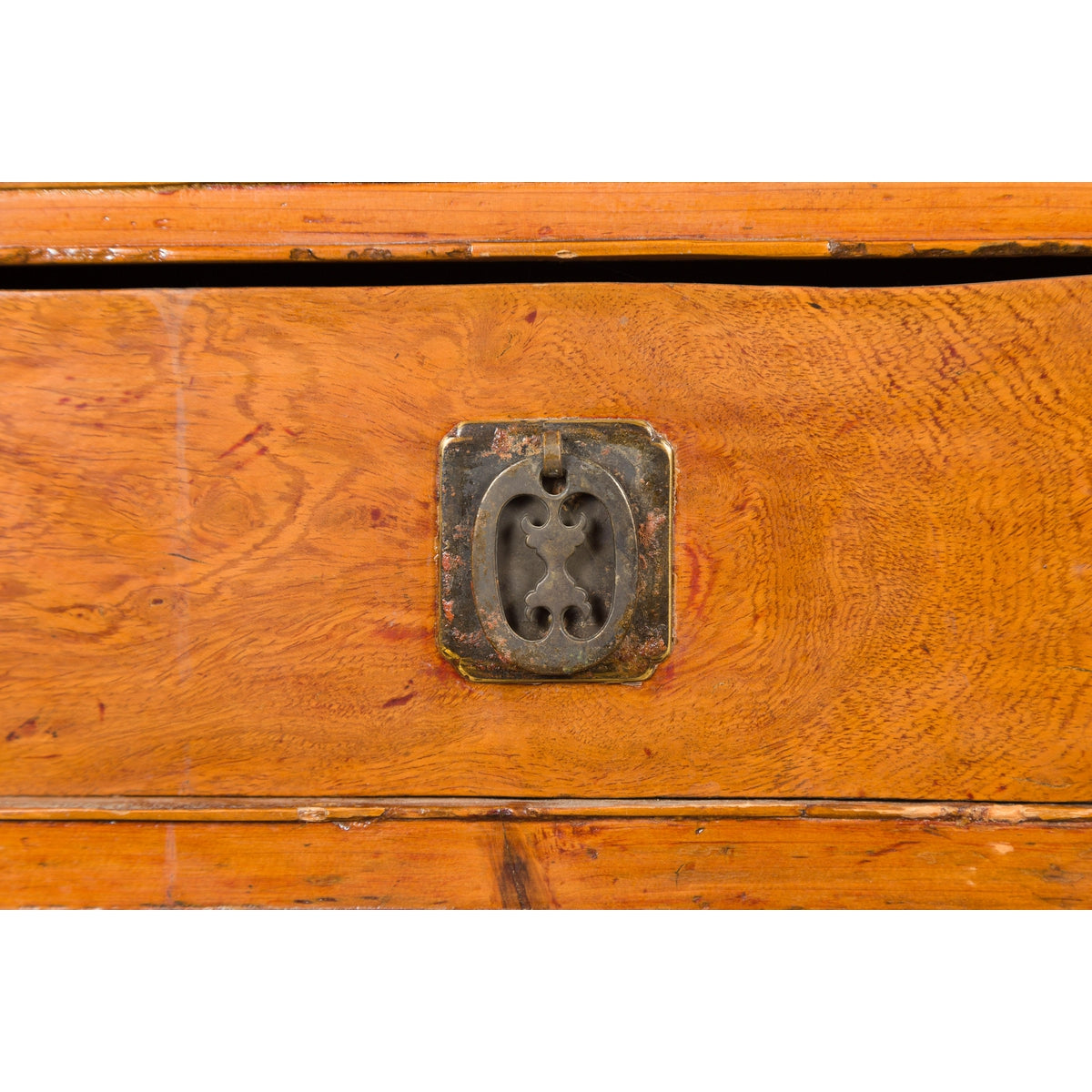 Antique Console Table with Two Drawers and Lower Shelf-12. Asian & Chinese Furniture, Art, Antiques, Vintage Home Décor for sale at FEA Home