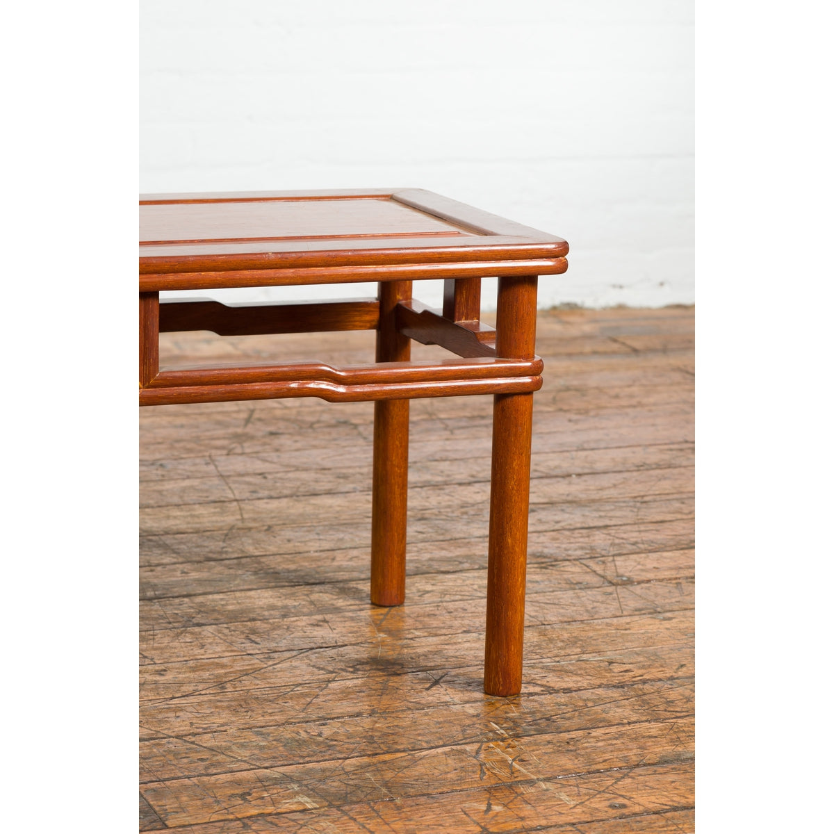 Chinese Late Qing Dynasty 1900s Low Kang Coffee Table with Humpback Stretchers-10. Asian & Chinese Furniture, Art, Antiques, Vintage Home Décor for sale at FEA Home