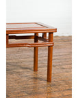 Chinese Late Qing Dynasty 1900s Low Kang Coffee Table with Humpback Stretchers-10. Asian & Chinese Furniture, Art, Antiques, Vintage Home Décor for sale at FEA Home