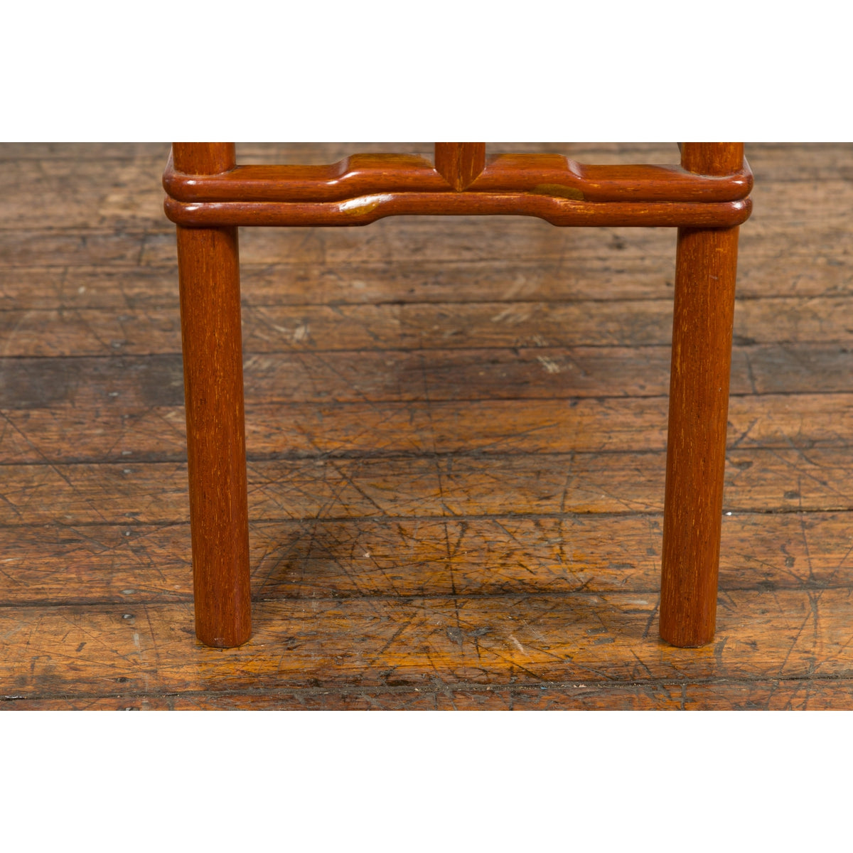 Chinese Late Qing Dynasty 1900s Low Kang Coffee Table with Humpback Stretchers-16. Asian & Chinese Furniture, Art, Antiques, Vintage Home Décor for sale at FEA Home