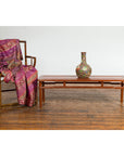 Chinese Late Qing Dynasty 1900s Low Kang Coffee Table with Humpback Stretchers-4. Asian & Chinese Furniture, Art, Antiques, Vintage Home Décor for sale at FEA Home